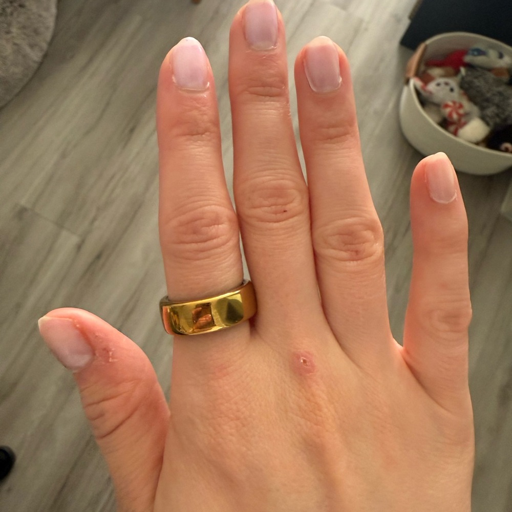 Oura Ring Horizon Gen 3 Gold Size 7